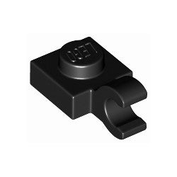 61252-026プレート1×1水平クリップ付ブラック