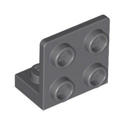 99207-199逆ブラケット1×2-2×2ダークブルーイッシュグレイ