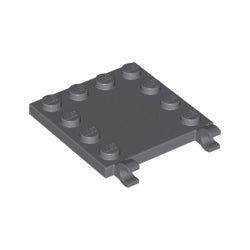 66252-199特殊タイル4×4側面にクリップ2個ダークブルーイッシュグレイ