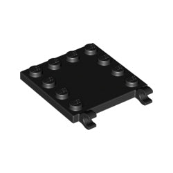 66252-026特殊タイル4×4側面にクリップ2個ブラック