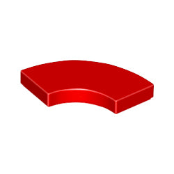 27925-021タイル2×2コーナー丸レッド