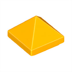 22388-191スロープ45度1×1×2/3三角錐ブライトライトオレンジ