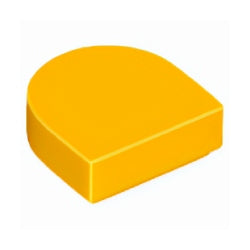 24246-191タイル1×1半円付きブライトライトオレンジ