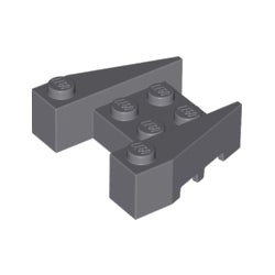 50373-199ウェッジ3×4ノッチダークブルーイッシュグレイ
