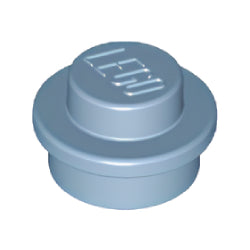 4073-135プレート1×1丸サンドブルー