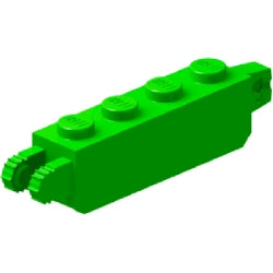 54661-037ヒンジブリック1×4ロック端に指1本/指2本ブライトグリーン(新型)