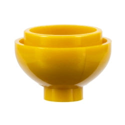 15395-297ブロック2×2ドーム型丸底パールゴールド