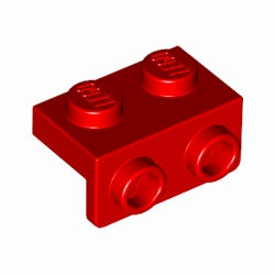 99781-021ブラケット1×2-1×2レッド