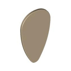 2586-138盾逆卵形ダークタン