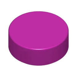 98138-124タイル1×1丸マジェンタ