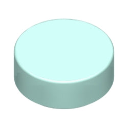 98138-323タイル1×1丸ライトアクア