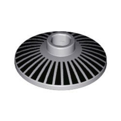 4740pb019ディッシュ2×2(ホイールキャップ)ライトブルーイッシュグレイ