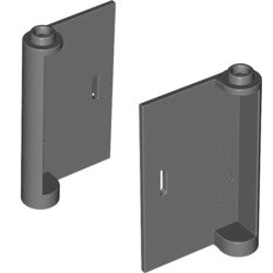 58380-58381-199ドア1×3×4左/右ペアダークブルーイッシュグレイ