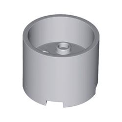 73111-194ブロック3×3×2凹型丸(車軸穴有)ライトブルーイッシュグレイ