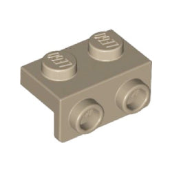 99781-138ブラケット1×2-1×2ダークタン