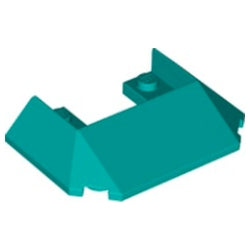 13269-107レインルーフ6×4(5方向傾斜)ダークターコイズ