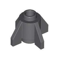 4588-199ブロック丸1×1フィン付ダークブルーイッシュグレイ