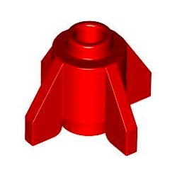 4588-021ブロック丸1×1フィン付レッド