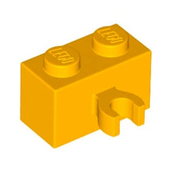 30237-191ブロック1×2クリップ付ブライトライトオレンジ