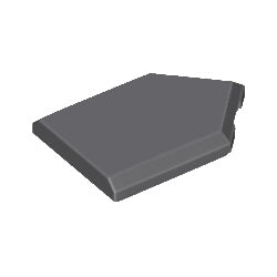 22385-199特殊タイル2×3五角形ダークブルーイッシュグレイ