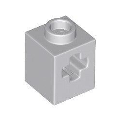 73230-194テクニックブロック1×1車軸穴1個ライトブルーイッシュグレイ