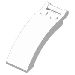 92474-001ウインドスクリーン6×6×2-取っ手付ホワイト