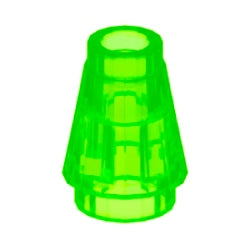 4589b-311コーン1×1トランスブライトグリーン