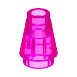 4589b-113コーン1×1トランスダークピンク