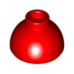 20952-021ブロック1-1/2×1-1/2×2/3ドーム型レッド