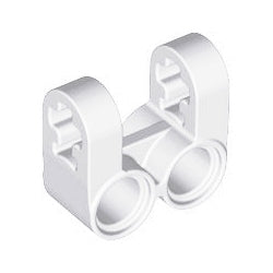 41678-001テクニック車軸ピンコネクターダブル垂直ホワイト