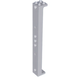 91176-194支柱2×2×13-ペグ穴5ライトブルーイッシュグレイ