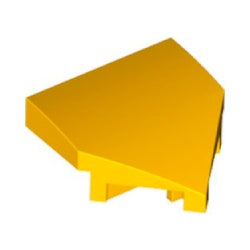 66956-191ウェッジプレート2×2五角ブライトライトオレンジ