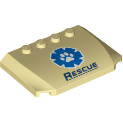 52031pb163ウェッジ4×6×2/3(獣の足)タン