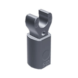 11090-179クリップ付バー持ち手付フラットシルバー