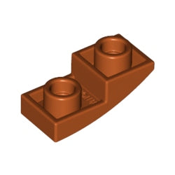 24201-038逆曲面スロープ2×1ダークオレンジ