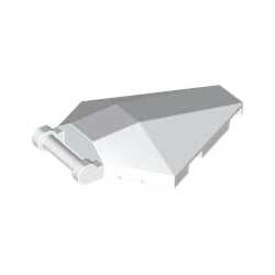 27262-001コックピット4×5×1-取っ手付ホワイト