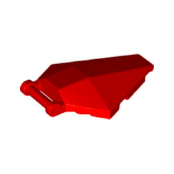 27262-021コックピット4×5×1-取っ手付レッド