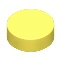 98138-226タイル1×1丸ブライトライトイエロー