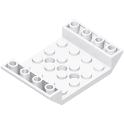 60219-001逆スロープ45度6×4両側傾斜と穴3つホワイト