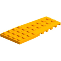 14181-191ウェッジプレート4×9ノッチブライトライトオレンジ