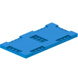 71772-321ブロック8×16×2/3道路プレートダークアジュール