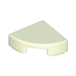 25269-050タイル1×1丸-1/4蛍光ホワイト