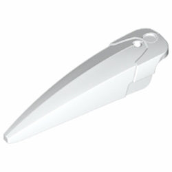 15362-001ヒーローファクトリーウェポン-ワイドカーブブレードホワイト