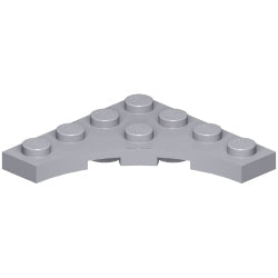 35044-194プレート4×4コーナーカットアウトライトブルーイッシュグレイ