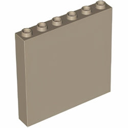 59349-138パネル1×6×5ダークタン