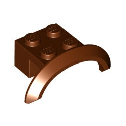 98282-192マッドガードアーチ4×2-1/2×1レディシュブラウン