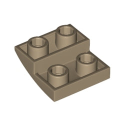 32803-138逆曲面スロープ2×2ダークタン