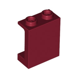 87552-154パネル1×2×2サイドサポートダークレッド