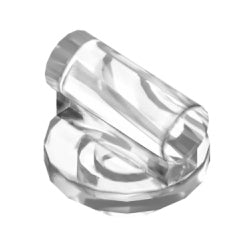 79194-040プレート1×1丸-取っ手付きトランスクリア