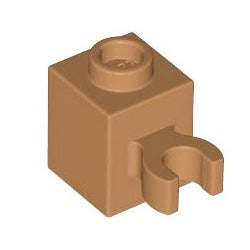 60475b-137ブロック1×1垂直O型クリップ付ミディアムダークフレッシュ